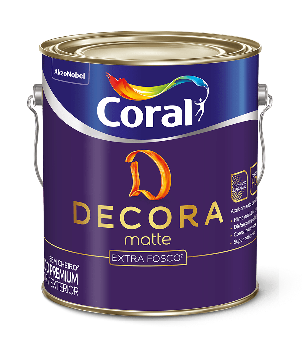 Coral Decora Matte Galao